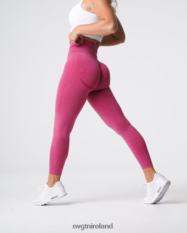 NVGTN Curve Seamless Leggings Fitness Crimson Women VV2PRZ617
