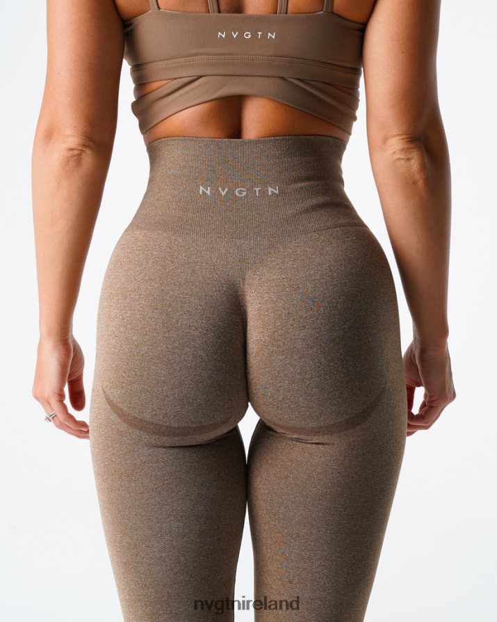 NVGTN Curve Seamless Leggings Fitness Mocha Women VV2PRZ622