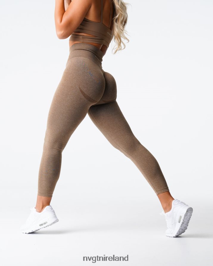 NVGTN Curve Seamless Leggings Fitness Mocha Women VV2PRZ622
