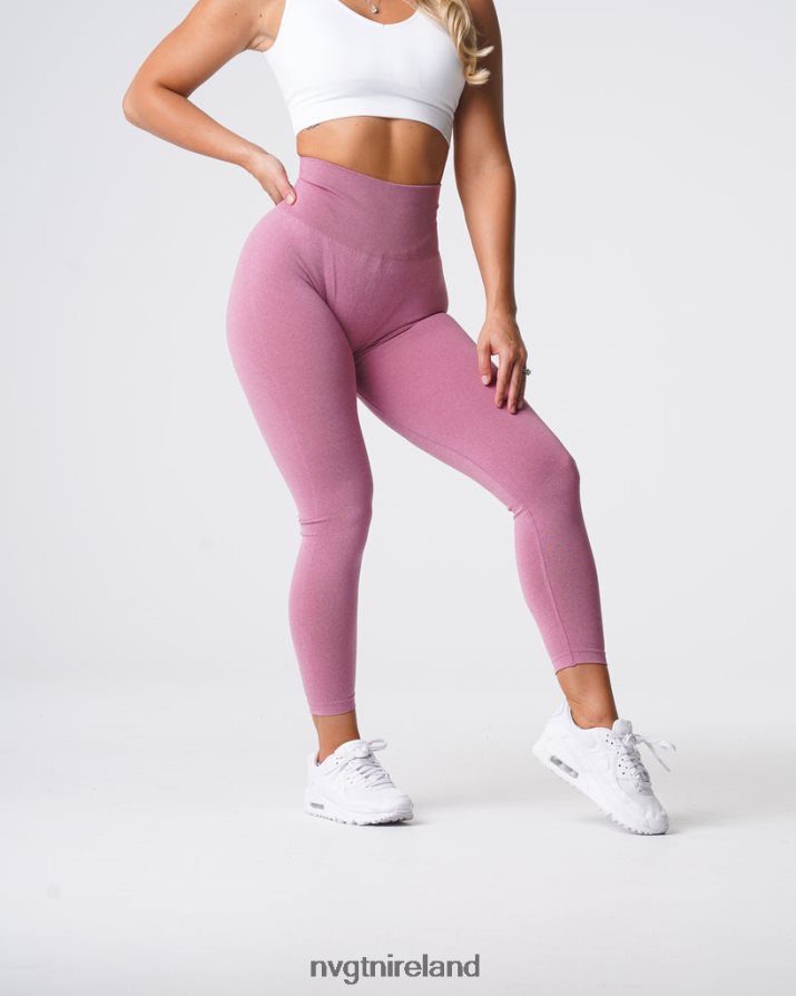 NVGTN Curve Seamless Leggings Fitness Pastel Pink Women VV2PRZ629
