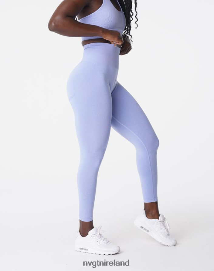 NVGTN Curve Seamless Leggings Fitness Periwinkle Women VV2PRZ626