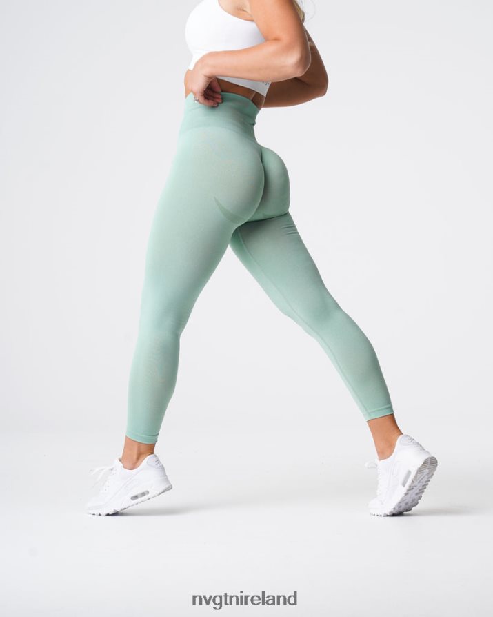 NVGTN Curve Seamless Leggings Fitness Sage Green Women VV2PRZ631
