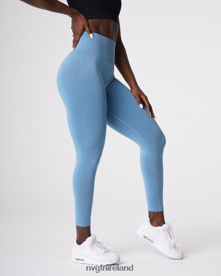 NVGTN Curve Seamless Leggings Fitness Sky Blue Women VV2PRZ632
