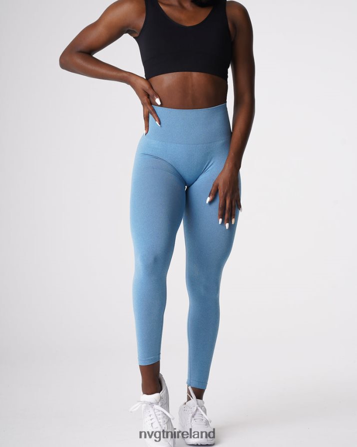 NVGTN Curve Seamless Leggings Fitness Sky Blue Women VV2PRZ632