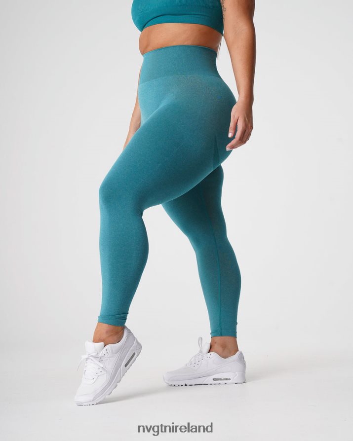 NVGTN Curve Seamless Leggings Fitness Teal Women VV2PRZ639