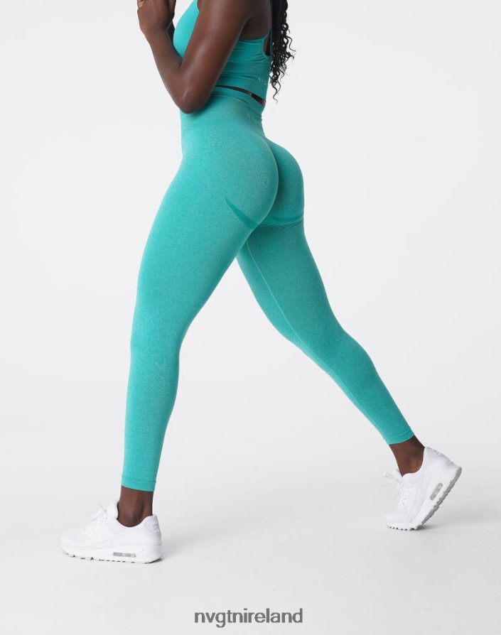 NVGTN Curve Seamless Leggings Fitness Turquoise Women VV2PRZ625