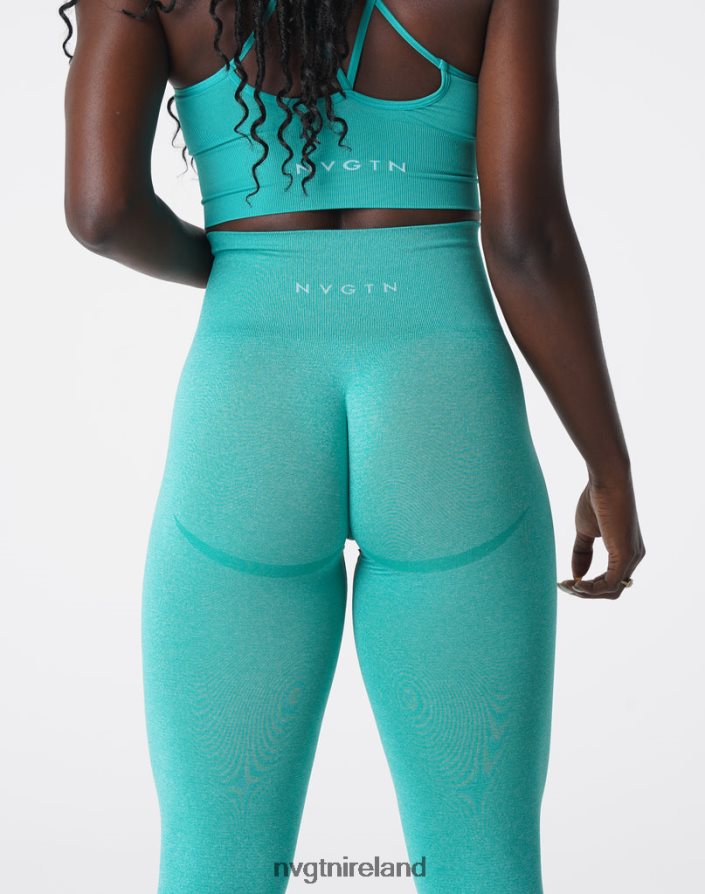 NVGTN Curve Seamless Leggings Fitness Turquoise Women VV2PRZ625