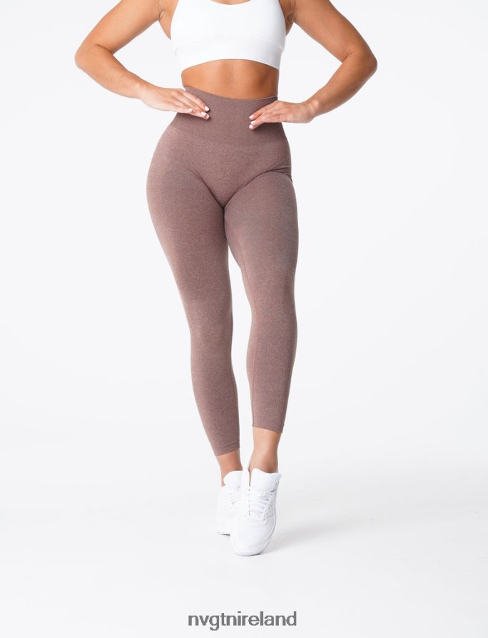 NVGTN NV Seamless Leggings Fitness Cocoa Women VV2PRZ583