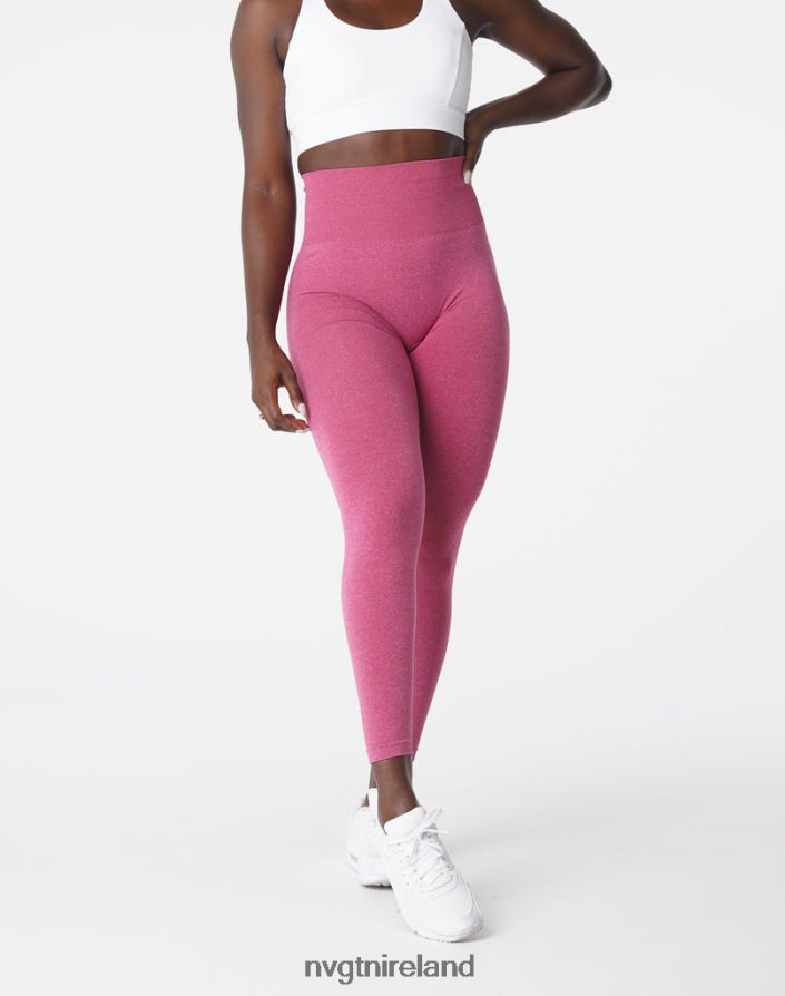 NVGTN NV Seamless Leggings Fitness Crimson Women VV2PRZ607