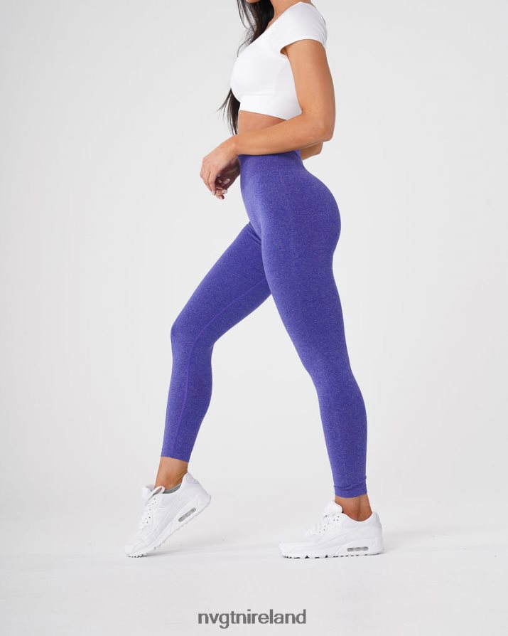 NVGTN NV Seamless Leggings Fitness Electric Blue Women VV2PRZ609