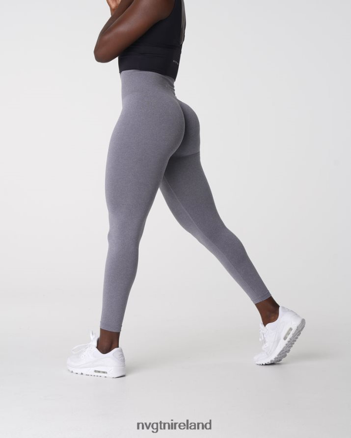 NVGTN NV Seamless Leggings Fitness Grey Women VV2PRZ579