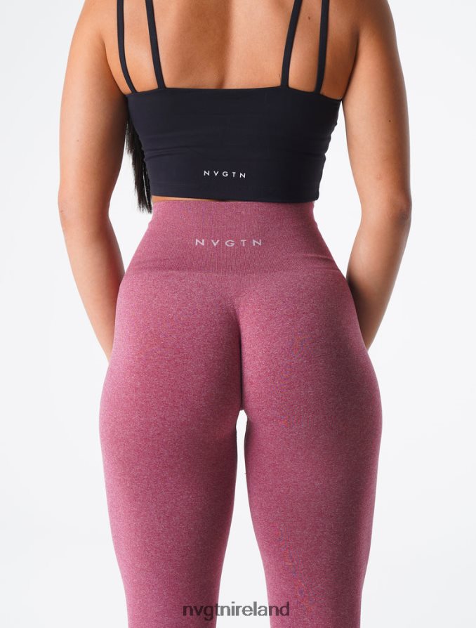 NVGTN NV Seamless Leggings Fitness Maroon Women VV2PRZ580
