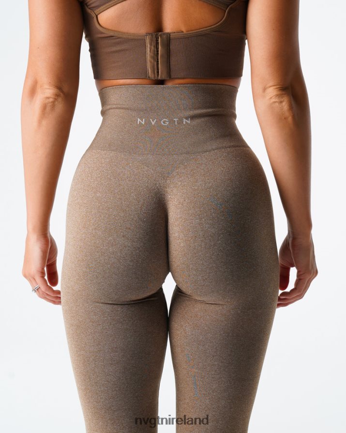 NVGTN NV Seamless Leggings Fitness Mocha Women VV2PRZ582
