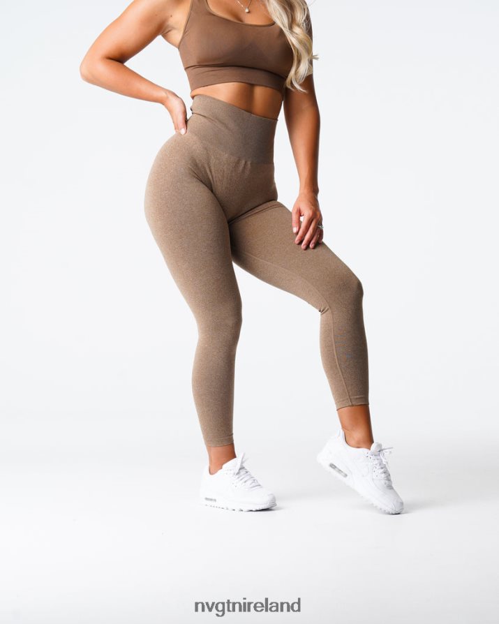 NVGTN NV Seamless Leggings Fitness Mocha Women VV2PRZ582