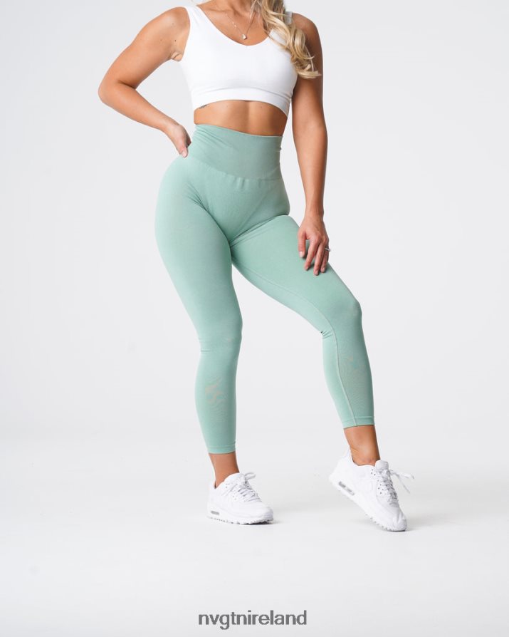 NVGTN NV Seamless Leggings Fitness Sage Green Women VV2PRZ602