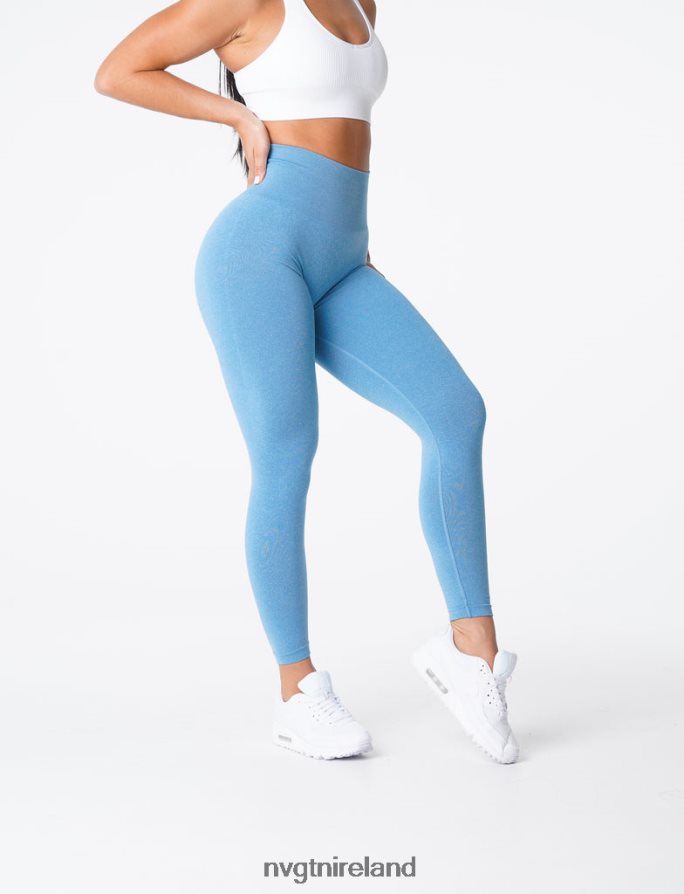 NVGTN NV Seamless Leggings Fitness Sky Blue Women VV2PRZ606