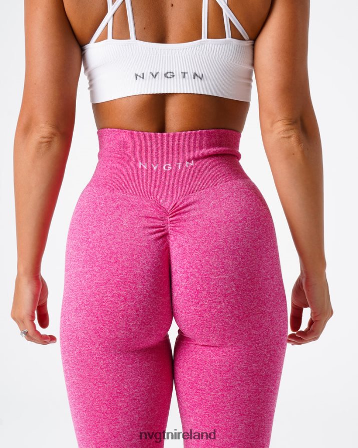 NVGTN Scrunch Seamless Leggings Fitness Fuchsia Women VV2PRZ644