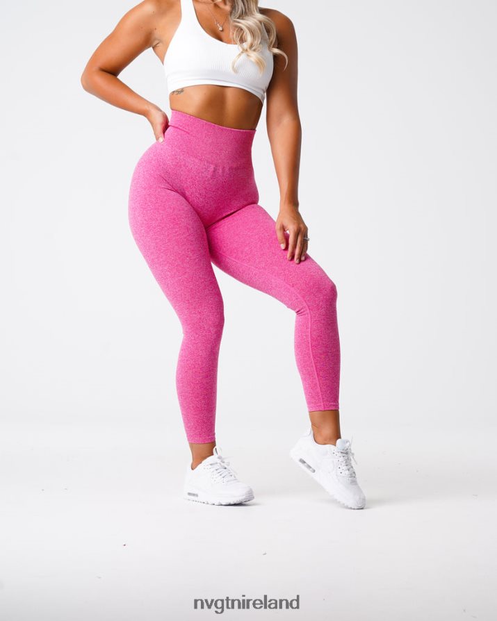 NVGTN Scrunch Seamless Leggings Fitness Fuchsia Women VV2PRZ644