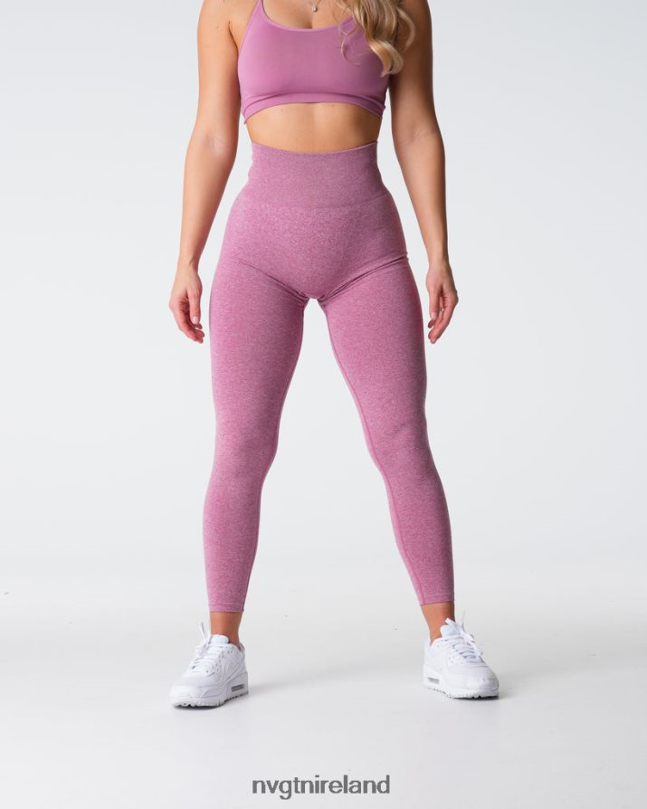 NVGTN Scrunch Seamless Leggings Fitness Pastel Pink Women VV2PRZ539