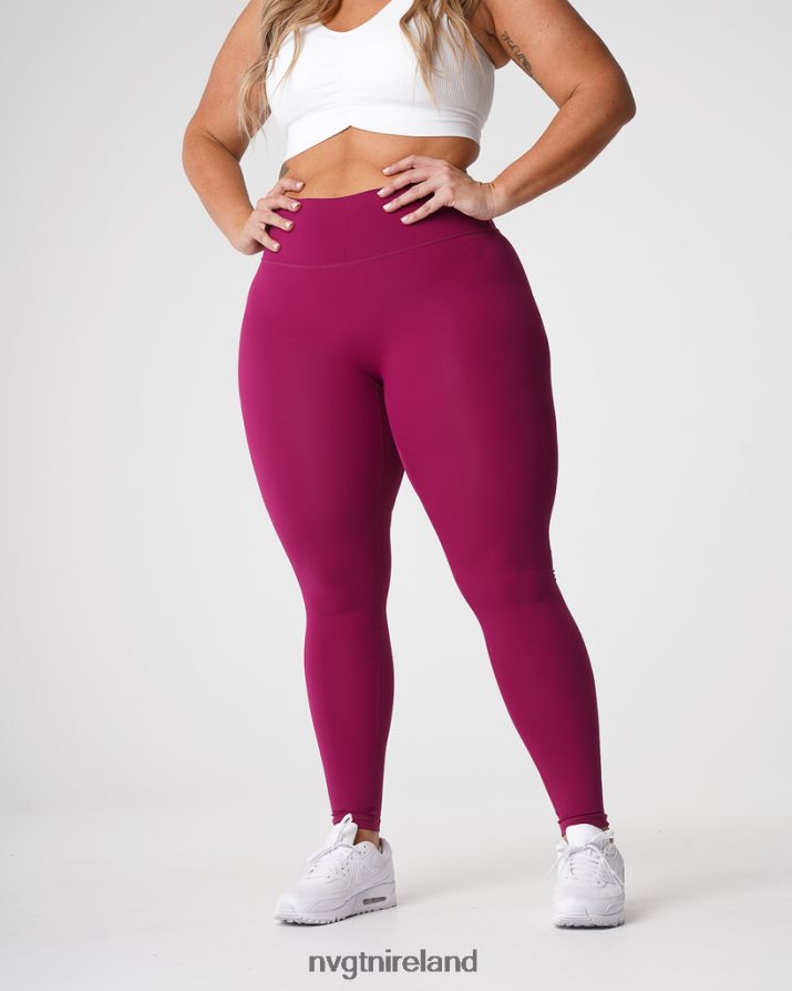 NVGTN Signature 2.0 Leggings Fitness Berry Women VV2PRZ653