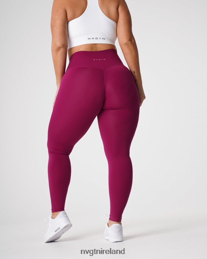 NVGTN Signature 2.0 Leggings Fitness Berry Women VV2PRZ653