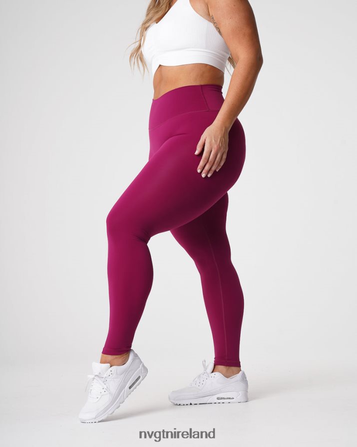 NVGTN Signature 2.0 Leggings Fitness Berry Women VV2PRZ653