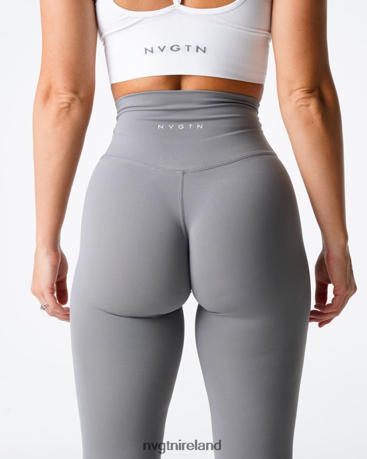 NVGTN Signature 2.0 Leggings Fitness Grey Women VV2PRZ566