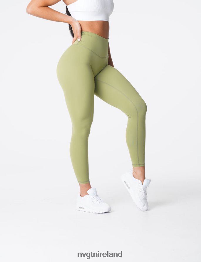 NVGTN Signature 2.0 Leggings Fitness Olive Women VV2PRZ654