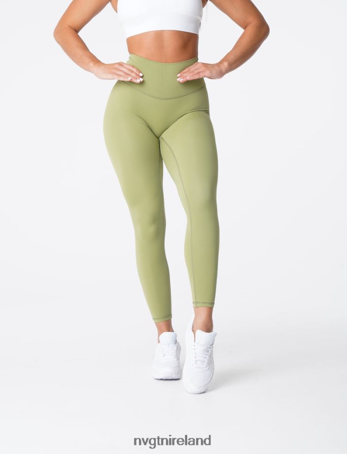 NVGTN Signature 2.0 Leggings Fitness Olive Women VV2PRZ654