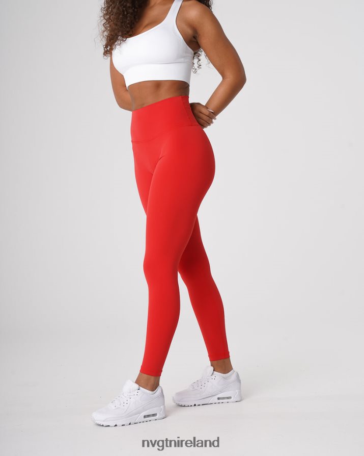 NVGTN Signature 2.0 Leggings Fitness Scarlet Women VV2PRZ652