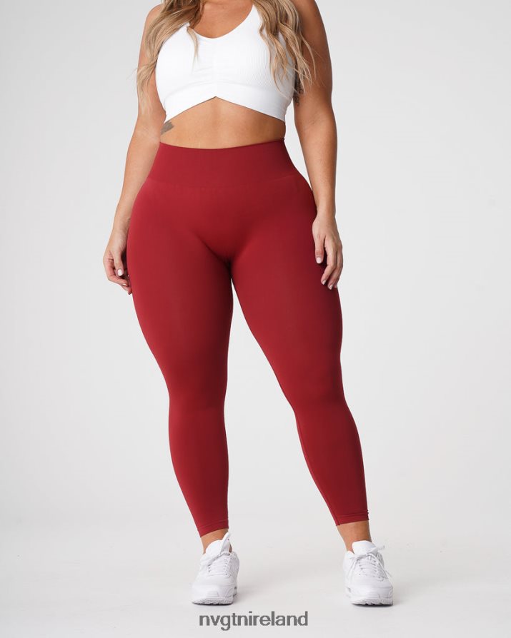 NVGTN Solid Seamless Leggings Fitness Carmine Women VV2PRZ574
