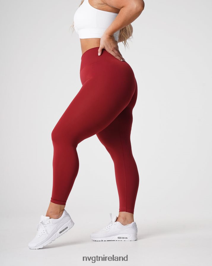 NVGTN Solid Seamless Leggings Fitness Carmine Women VV2PRZ574