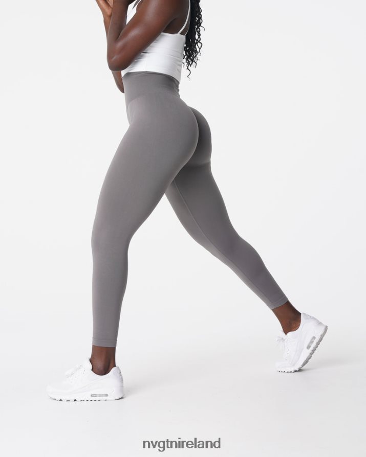 NVGTN Solid Seamless Leggings Fitness Charcoal Women VV2PRZ572