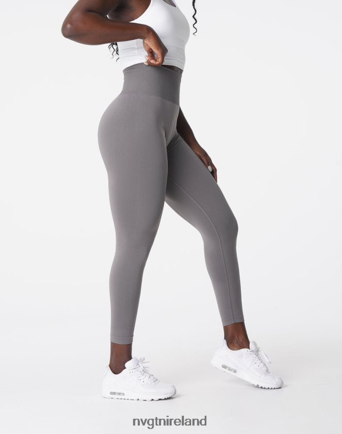 NVGTN Solid Seamless Leggings Fitness Charcoal Women VV2PRZ572