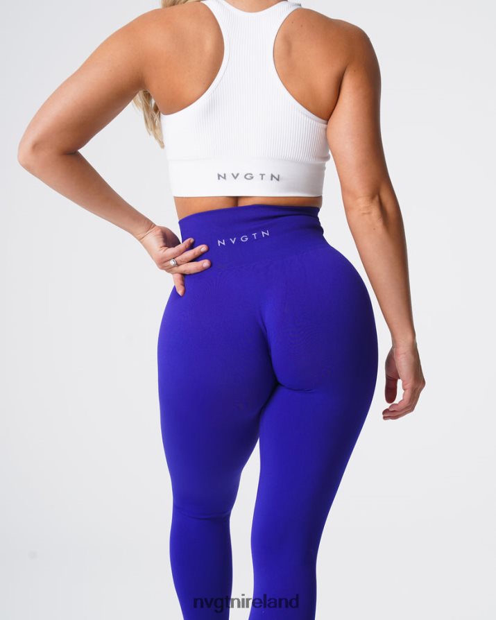 NVGTN Solid Seamless Leggings Fitness Cobalt Women VV2PRZ575
