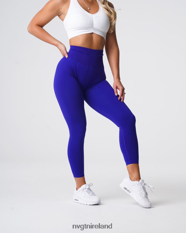 NVGTN Solid Seamless Leggings Fitness Cobalt Women VV2PRZ575