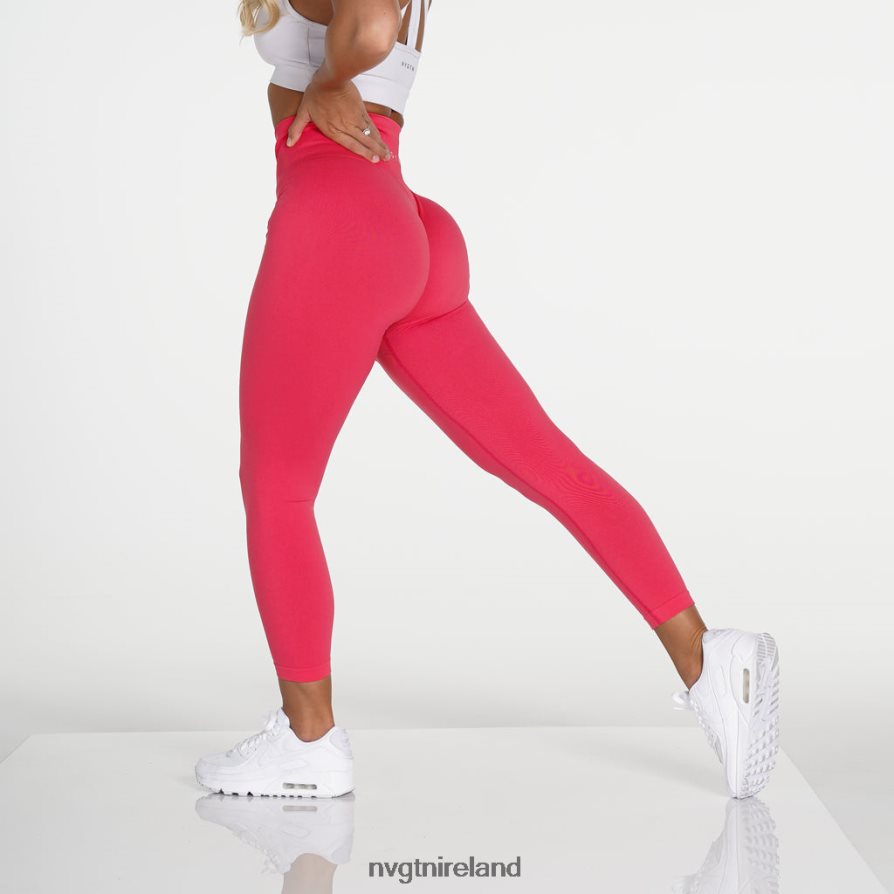 NVGTN Solid Seamless Leggings Fitness Hawaiian Pink Women VV2PRZ694