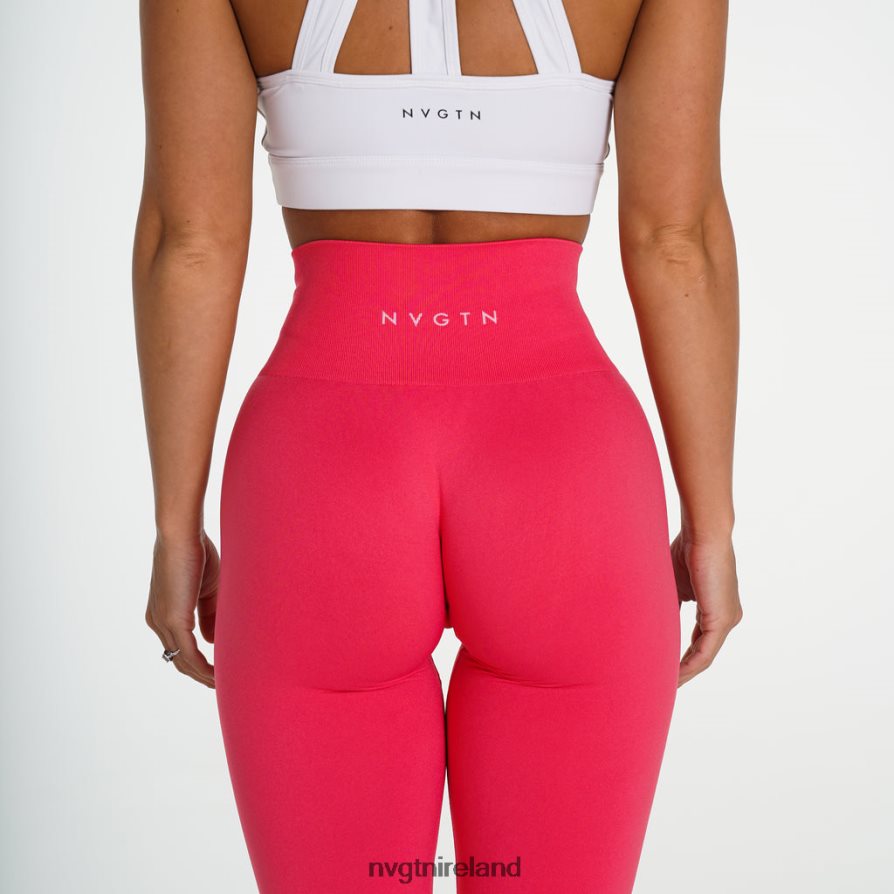 NVGTN Solid Seamless Leggings Fitness Hawaiian Pink Women VV2PRZ694