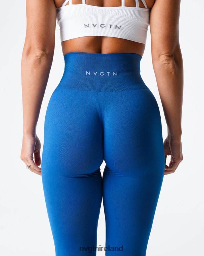 NVGTN Solid Seamless Leggings Fitness Midnight Blue Women VV2PRZ571