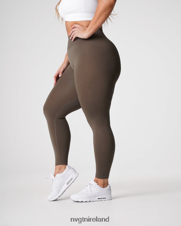 NVGTN Solid Seamless Leggings Fitness Olive Women VV2PRZ557