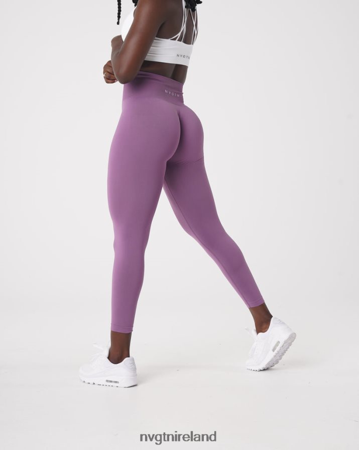 NVGTN Solid Seamless Leggings Fitness Orchid Women VV2PRZ577