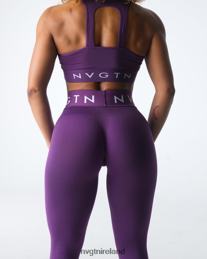 NVGTN Sport Seamless Leggings Fitness Amethyst Women VV2PRZ542