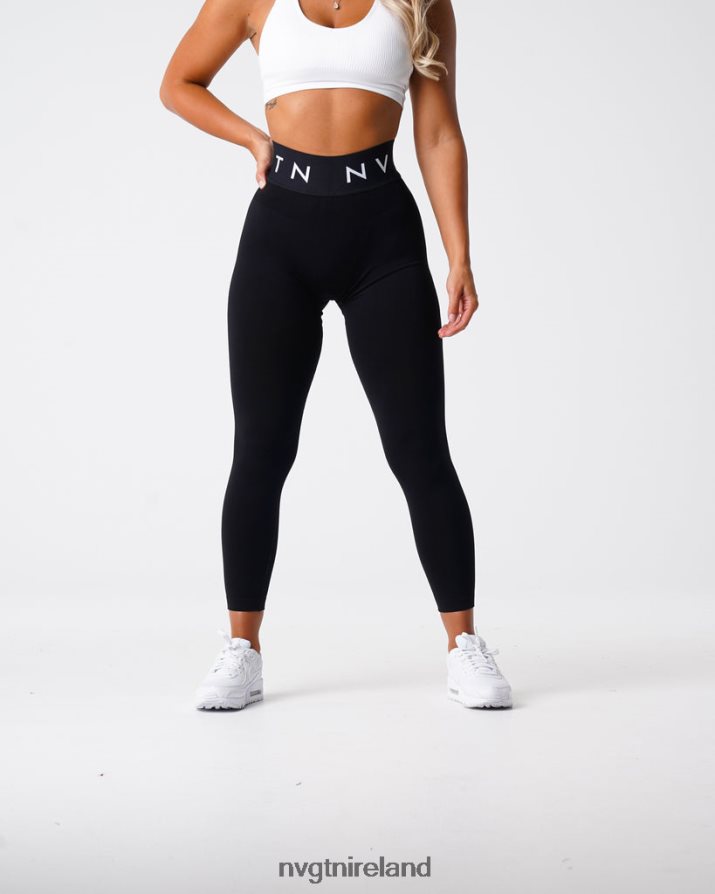 NVGTN Sport Seamless Leggings Fitness Black Women VV2PRZ496
