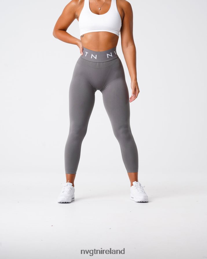 NVGTN Sport Seamless Leggings Fitness Charcoal Women VV2PRZ553