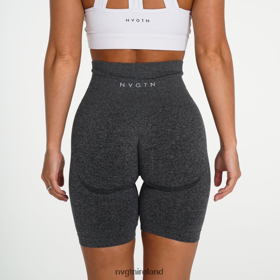 NVGTN Biker Shorts Fitness Black Speckled Women VV2PRZ477