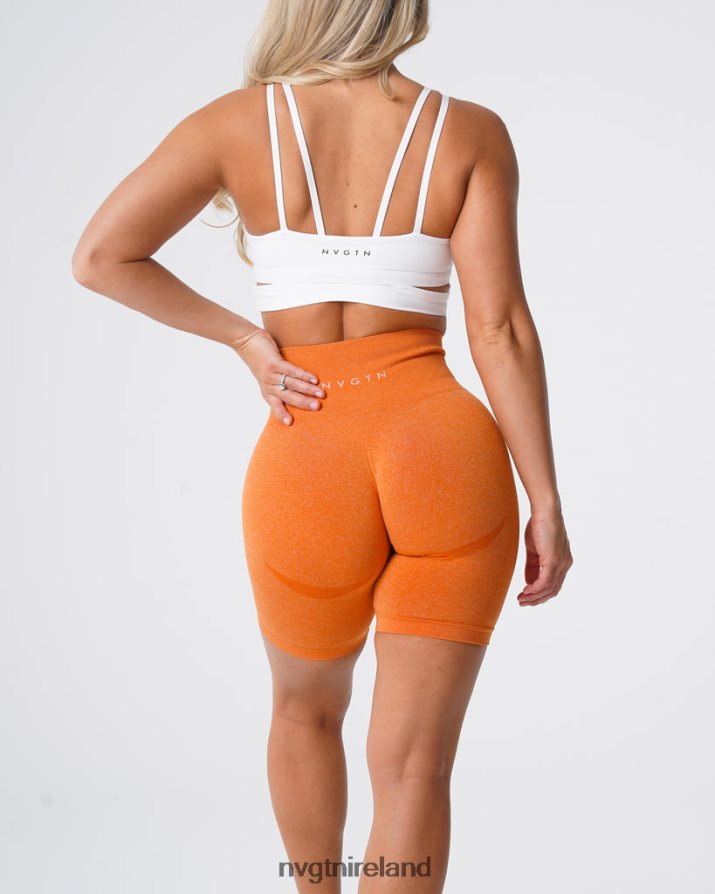 NVGTN Biker Shorts Fitness Burnt Orange Women VV2PRZ485