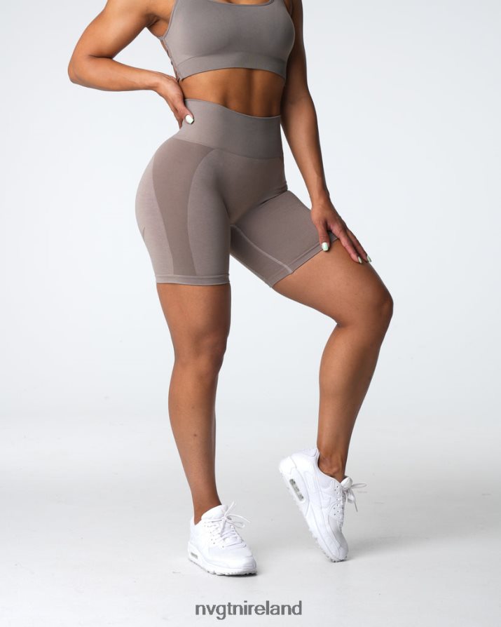 NVGTN Contour 2.0 Seamless Shorts Fitness Taupe Women VV2PRZ320