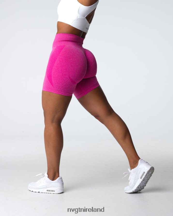 NVGTN Contour Seamless Shorts Fitness Fuchsia Women VV2PRZ327