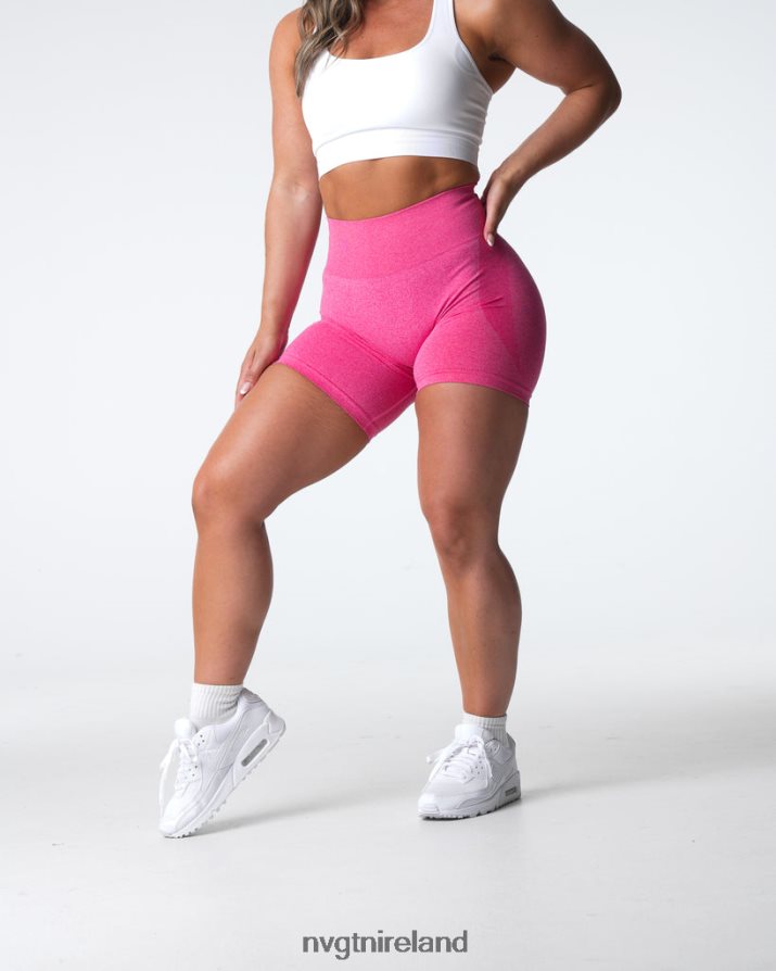 NVGTN Contour Seamless Shorts Fitness Hot Pink Women VV2PRZ336