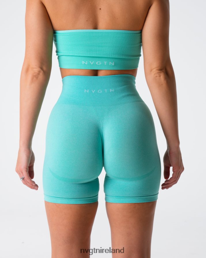 NVGTN Contour Seamless Shorts Fitness Mint Women VV2PRZ354